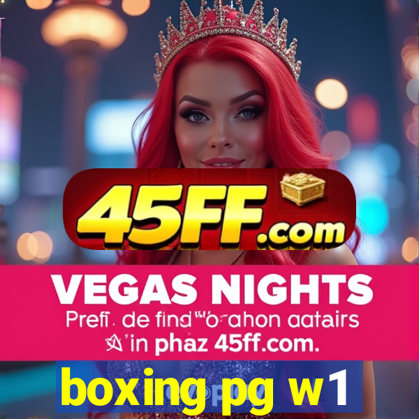 boxing pg w1